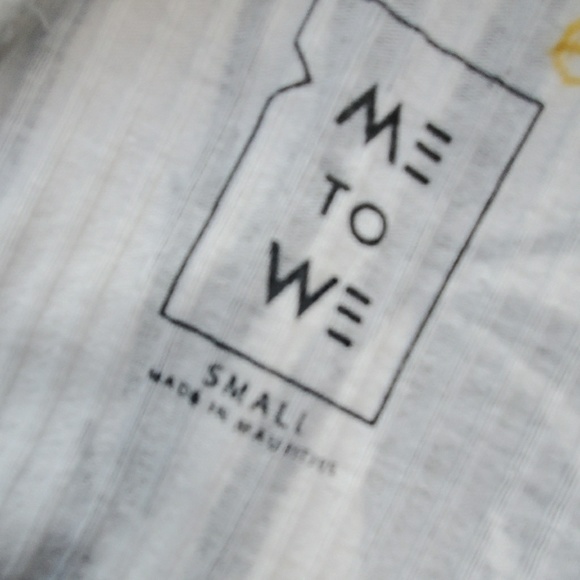 Me to We Tropical Ribbed Top - Picture 5 of 5